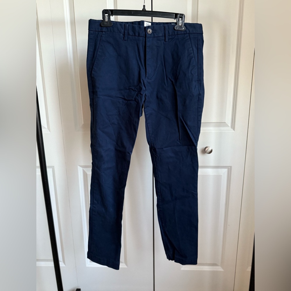 Gap Skinny Navy Chinos (Size 31x30)